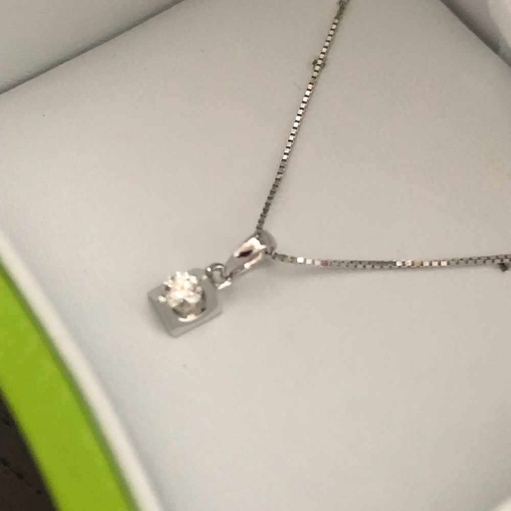 Triangle Pendant Necklace - image 2